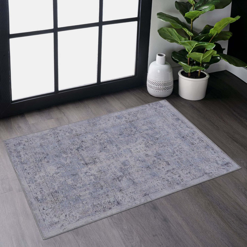 2x3 Multi-coloured Machine Washable Area Rugs