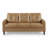 Almanza 75"W Vegan Leather Sofa · Mid-Century Modern for Living Room