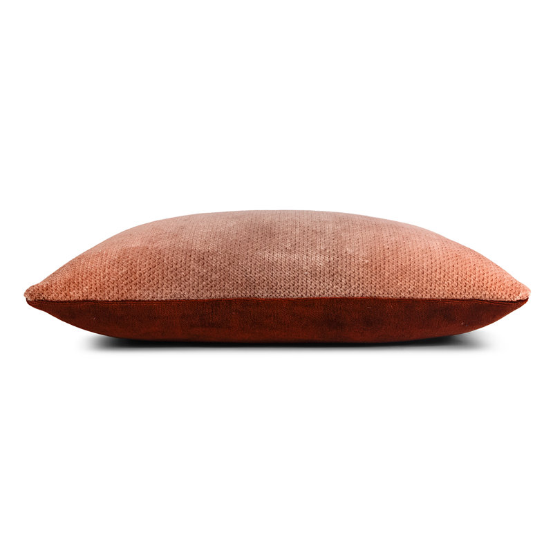 Waffle Square Pillow Cover & Insert, Terracotta