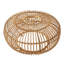 Table basse en faux rotin