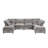 Elysara Modular Sleeper Sofa Convertible Sectional-596658060-571060686