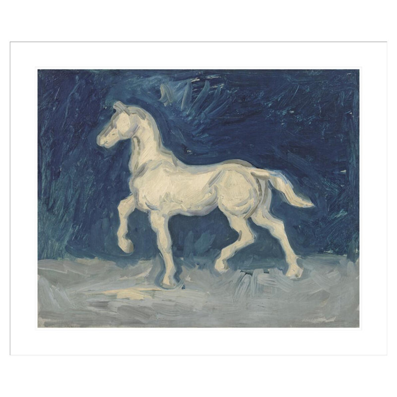 Cheval par Vincent van Gogh, H 33,5 po x l 39,87 po