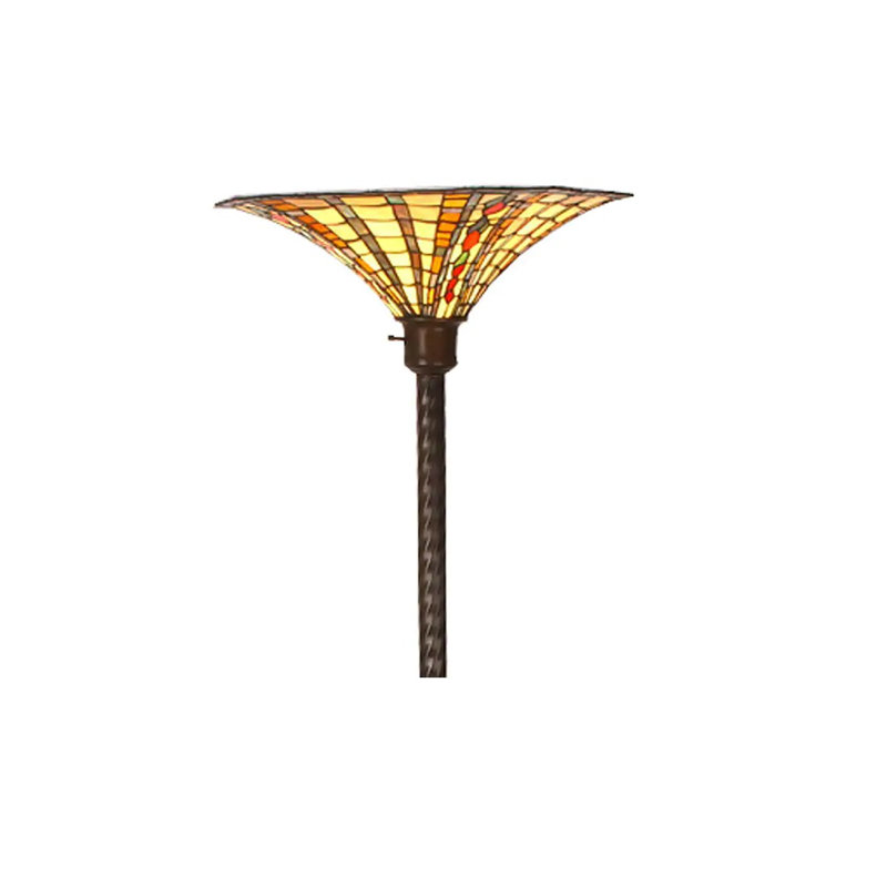 Singleton 72'' Bronze Torchiere Floor Lamp