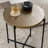 Jonica Aluminum Top End Table