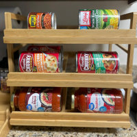 Latitude Run® Bamboo Can Rack Organizer, 3 Tier Stackable Can Storage Rack  with Label Sticker and Marker Pen & Reviews