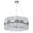 Pruitt Modern 18 Light Glass Rod Chandelier-48402964