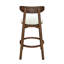 Tabourets de bar rembourrés Mid-Century-119918201