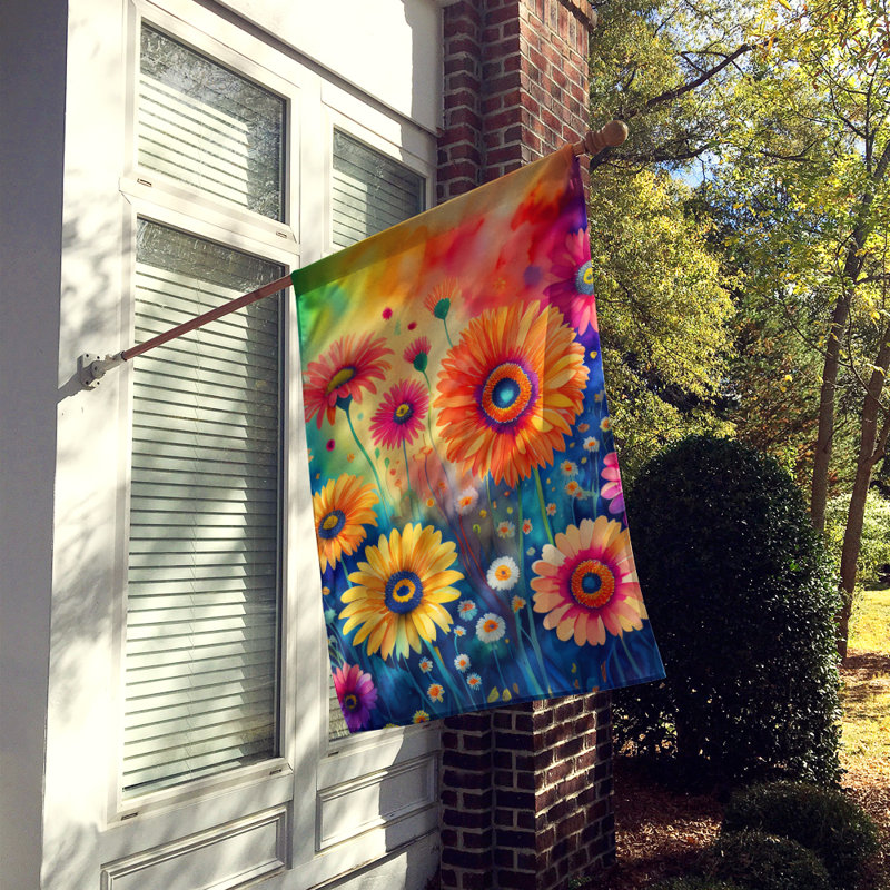 Drapeau de maison en polyester à double face H 40 po x l 28 po