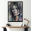 Illustration de célébrité - impression sur toile