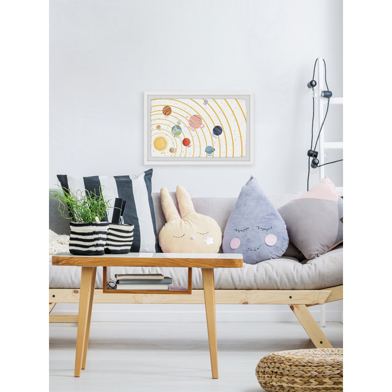 «Planète Orbit», reproduction d'art encadrée sur papier, H 24 po x l 36 po x 1,5 po