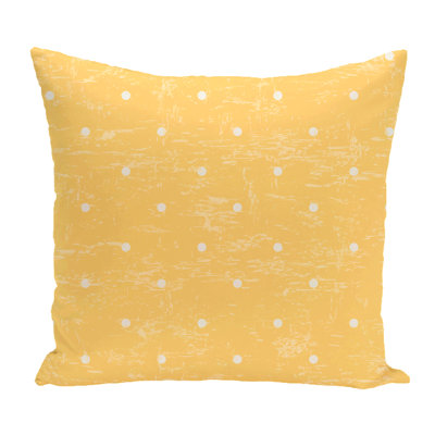 Polka Dots Outdoor Reversible Throw Pillow