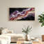 Vague abstraite, reproduction d'art sur toile, ensemble de 1 48 po x 24 po-810114022