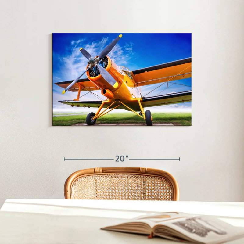 Avion Mehar Orange, H 16 po x l 24 po