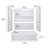 60" x 32" 4-Piece Direct-to-Stud Alcove Tub Surround With Left Drian Soaking Bathtub Combo