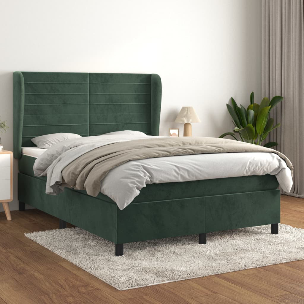 Boxspringbett Jonassaint 140x200 cm mit Topper