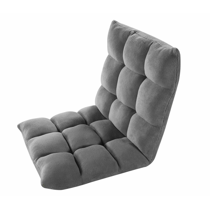 Chaise de jeu pour le sol, Gris foncé