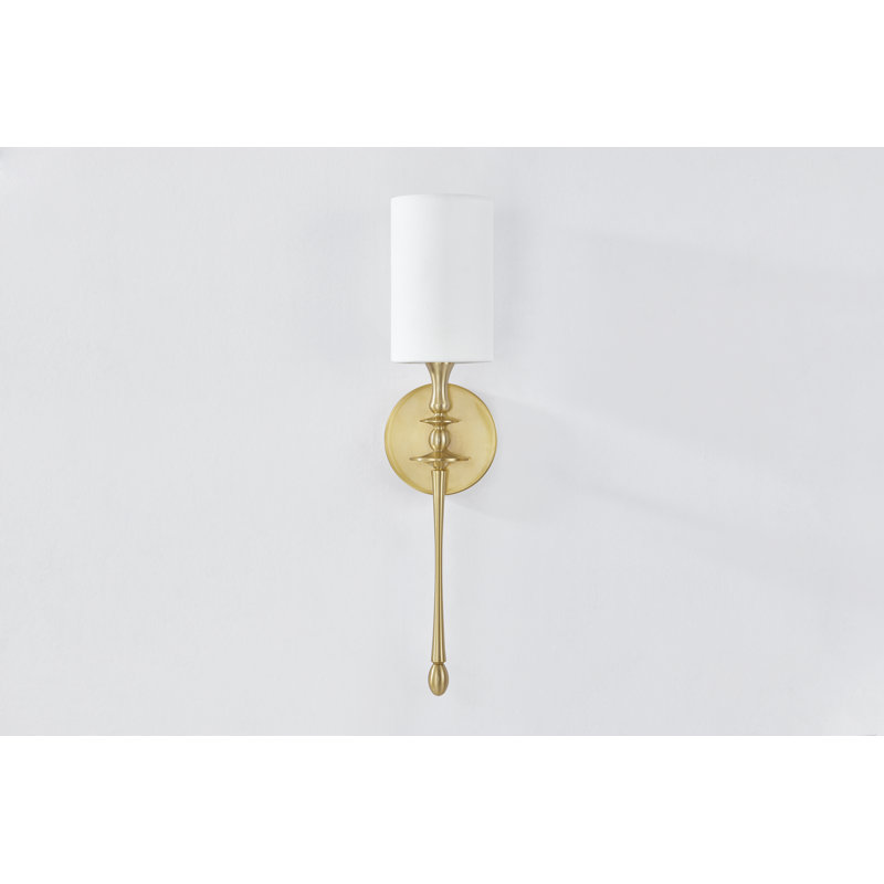 Guilford 1 Light Wall Sconce, Antique Brass, 23.5" H x 4.5" W x 4.5" D