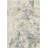Abstract Machine Woven Polyester Area Rug in Beige/Blue/Orange-1471421585