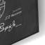 «HayBaler Blueprint Vernis tableau noir», art mural en verre acrylique-1197550022