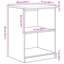 Solid Wood Single Storage Cabinet ( 85cm H x 60cm W x 51cm D)-1926058477