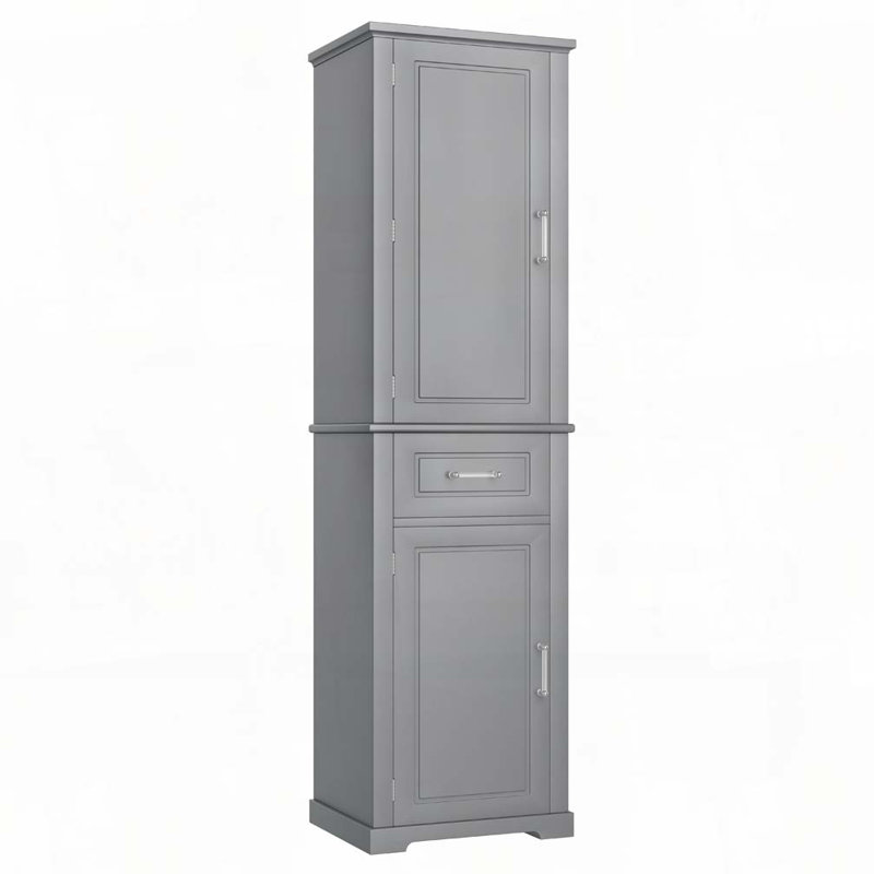 Bathroom Storage Cabinet, Gray