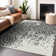 Premium Machine Washable Prisco Black Rug