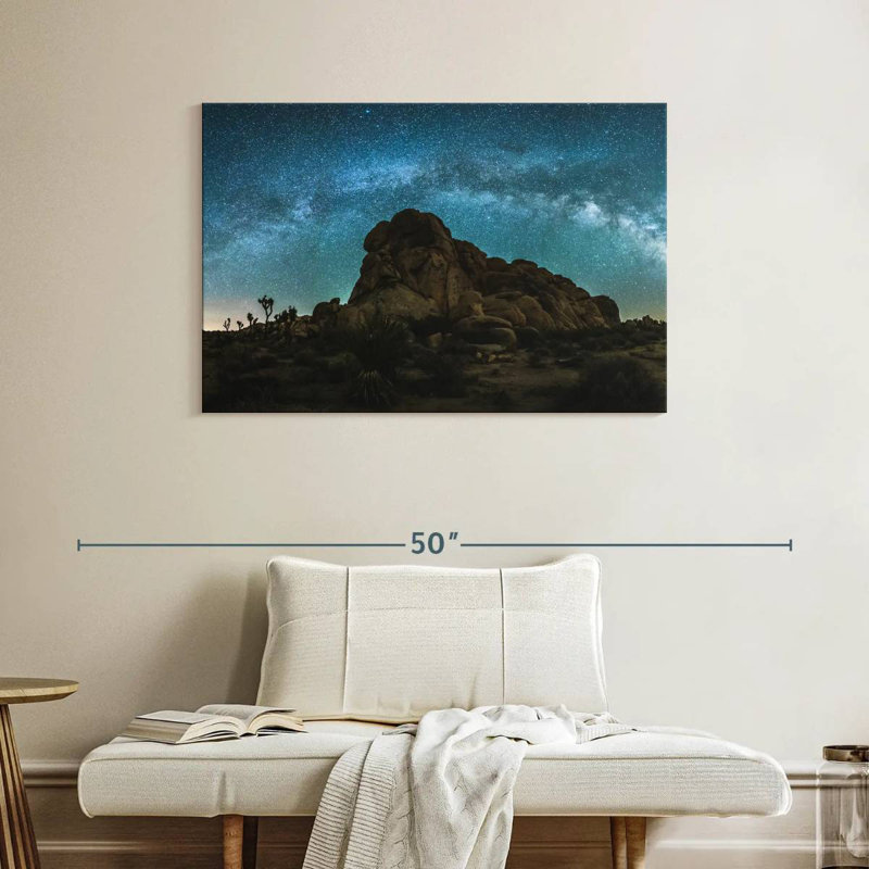 Oberle Joshua Tree, ciel nocturne, H 26 po x l 39 po