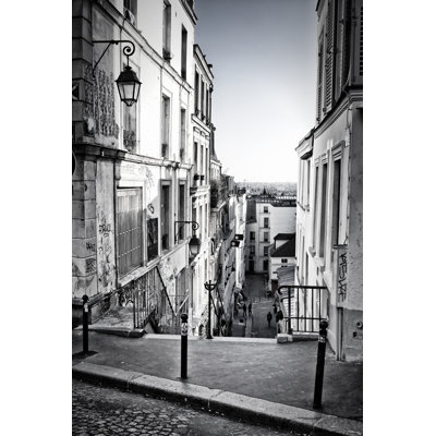 Caia Paris Skyline From Montmartre 1 Piece Wrapped Canvas Wall Art