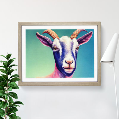 Goat in Colour Vol.1 - Framed Print