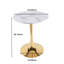 with Stainless Steel Base Dining Table
