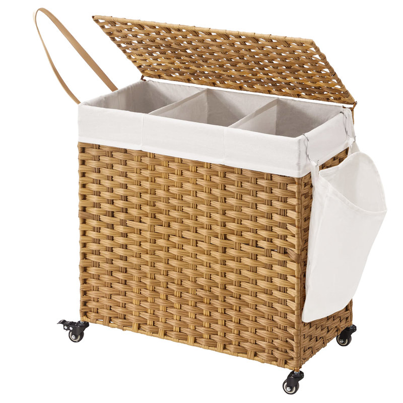 Rolling Laundry Sorter with Handles