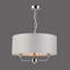 Durham 3 - Light Drum Shade Chandelier-1407331173
