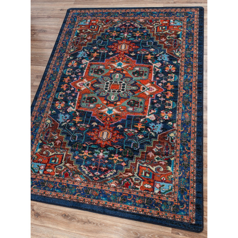 Dorleus Oriental Indoor Rug, Rectangle 4' x 5'