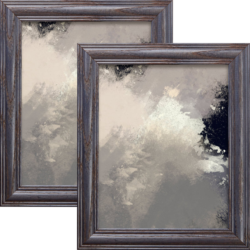 Cadre photo Chamberland, 10" x 12", Bleu gris