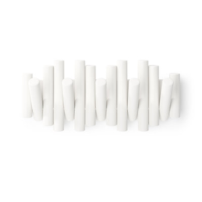 5 - Hook Solid Wood Coat Rack