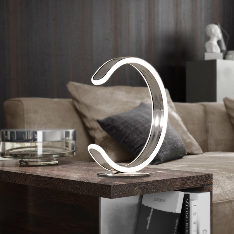 Lampe de table 12,5 po Aureli, Argent