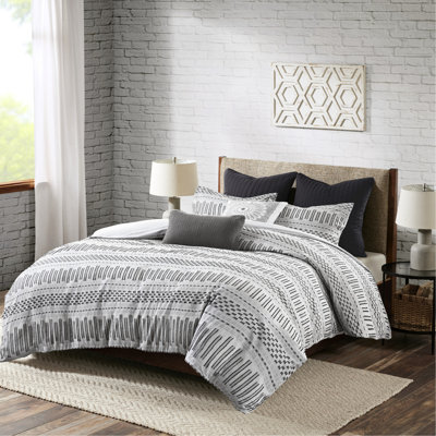 Housse de couette 100% coton très doux pour très grand lit