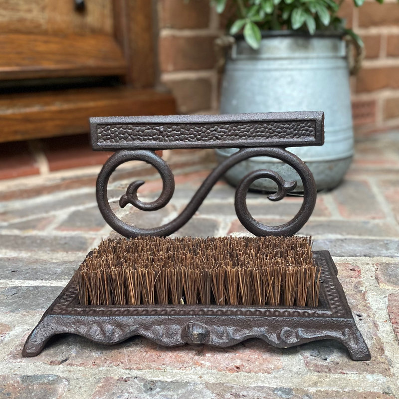 Luttrell Swirl Cast Iron Boot Scraper