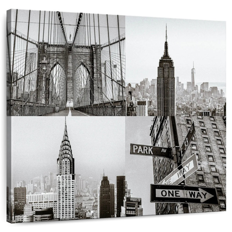 Sireci Iconic New York Sceneries, 30" H x 30" W