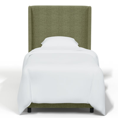 Tilly Upholstered Wingback Bed