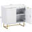 Laurens Manufactured Wood and Metal Accent Cabinet with Adjustable Shelves -1633582340