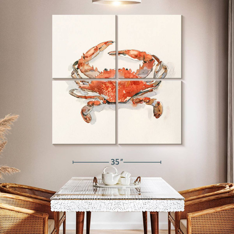 Yarlin Crusty Crab II, 50'' H x 50'' W