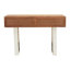 Grenkie 115cm Solid Wood Top Console Table