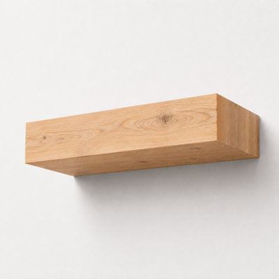 Maple Floating Shelves with Invisible Brackets, Wall Mounted Display, Living Room Bedroom