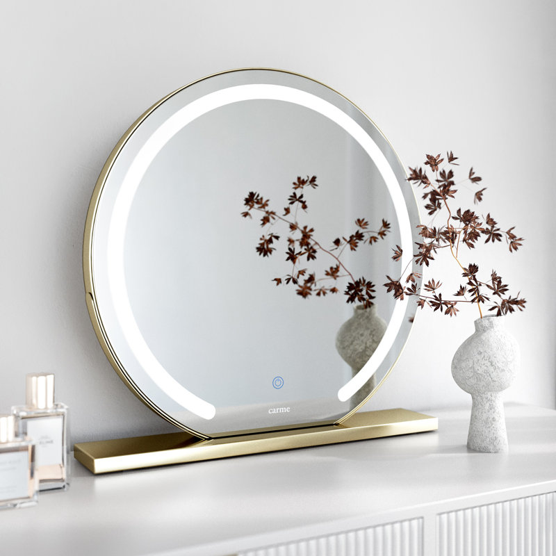 Iron Round Mirror, 56 cm x 56 cm