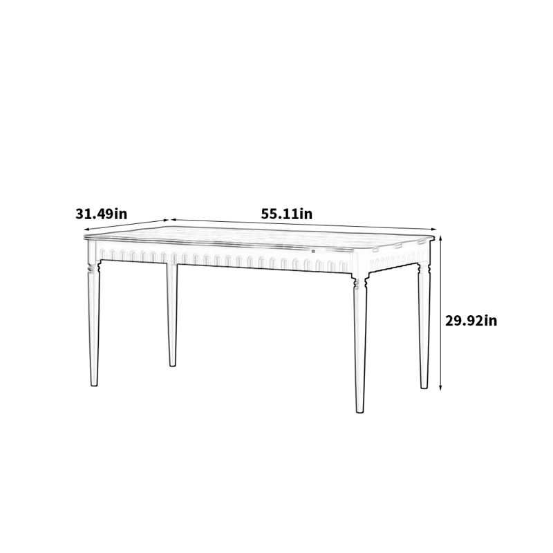 Valdemar, 29.92"H x 55.11"L x 31.49"W
