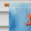 Drapeau de Noël maison de renne-112702336