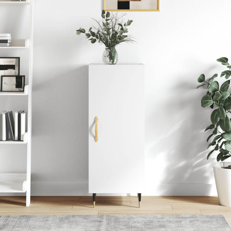 Kortney 34.5cm Sideboard, High gloss white
