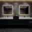 Meuble-lavabo mural double 114 po Albizu-69316067