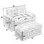 Double canapé inclinable avec charge USB et repose-pieds avec rangement-1034271324